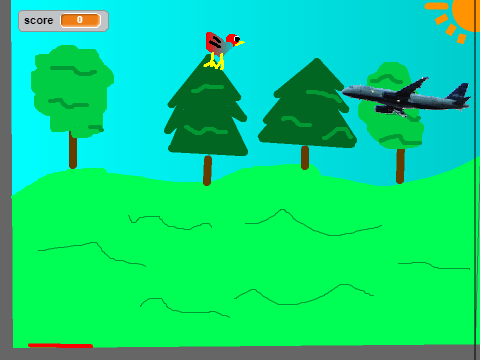 plane landing