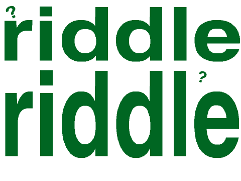 answer and points ~riddle riddle ~