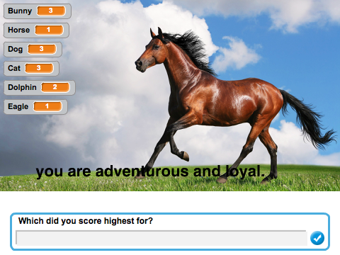Which animal are you? Quiz remix