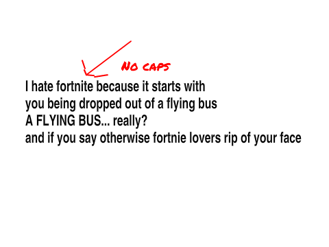 i hate FORTNITE remix