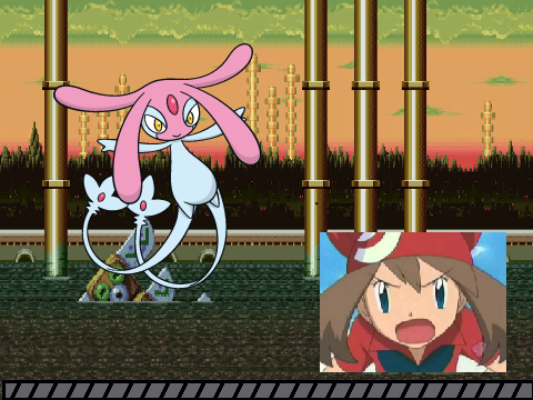 Add yourself chasing May in Mecha Green Hill  