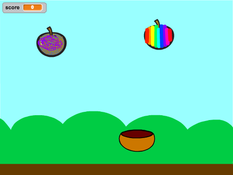 Catch the apple