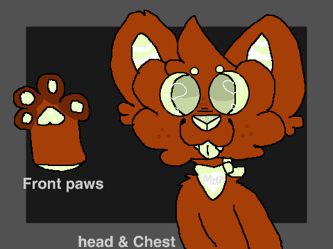 Ginko/Ginky Pawz! // New Main Fursona!