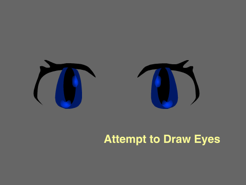 My Attempt to Draw Eyes