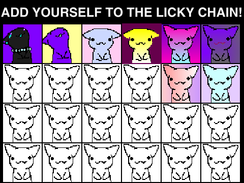 Add Yourself to the Licky Chain!  remix remix remix remix