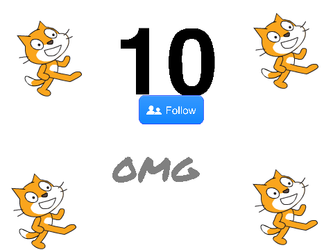 10 FOLLOWERS OMG