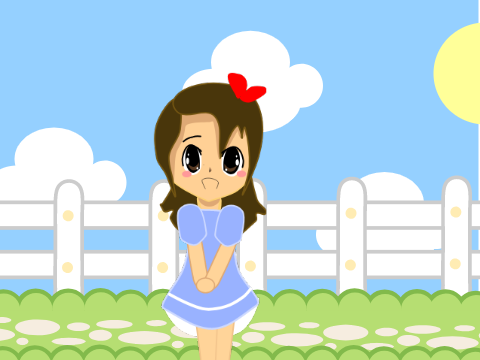 Anime Girl Walking (IDK)