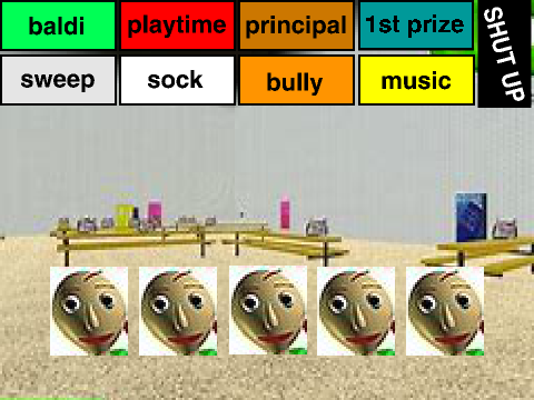 Baldi's Basics Soundboard REVERSED