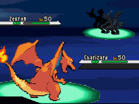 Pokemon Black and White Battle Engine