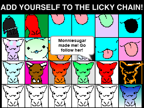 Add Yourself to the Licky Chain to be HAPPY!  remix