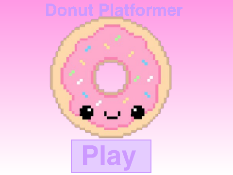Doughnut Platformer *Part One*