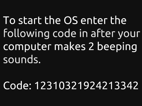 Counter Intuitive (an OS)