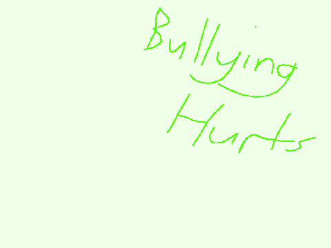 Bullying Hurts People