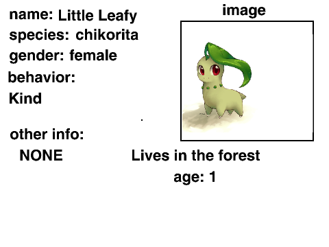 fill out for pokemon roleplay remix remix