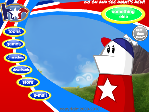 Homestar Runner Main Page (Continent)