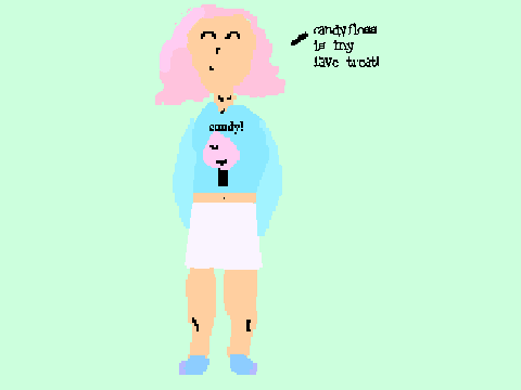 art contest round 1 my entry: candygirl