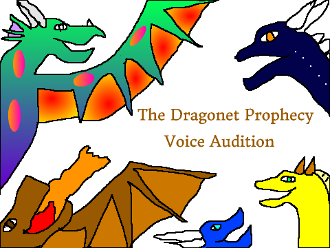 The Dragonet Prophecy Voice Audition