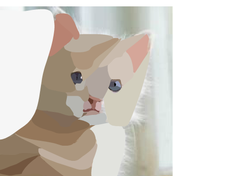 Cute Kitty Blockshade