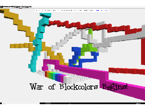 Voxels! War of Blockcolors!