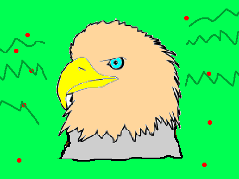 Eagle Coloring Contest(my entry)
