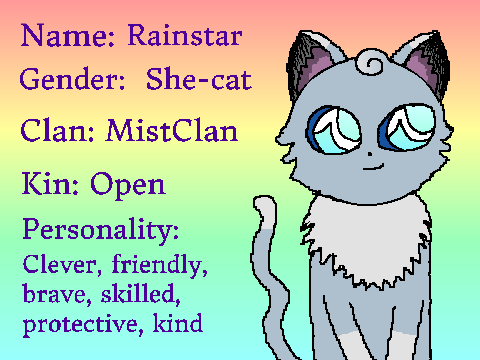 ✥ MistClan RP Bio || Rainstar ✥