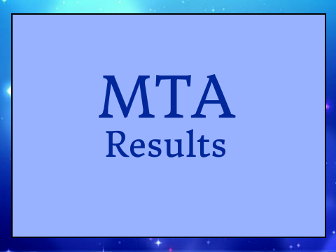 MTA Results!