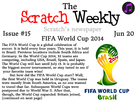 Issue #16- FIFA World Cup 2014