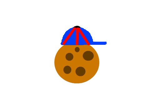 HMMMMMMM a cookie with a cappy touch