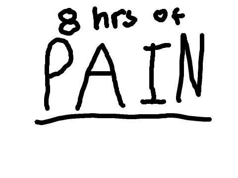 8 hours of pAIn // spoof (gift)