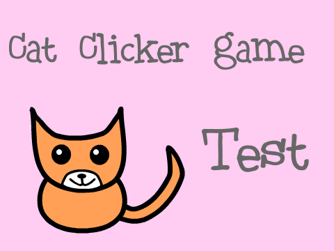 Cat clicker game || Test