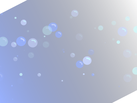 bubbles but with one sprite!