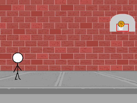 animation basketball shot