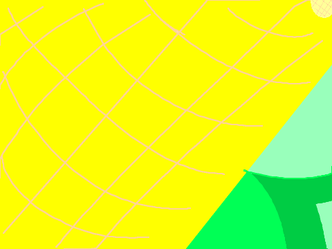 pinnaple will follow your mouse