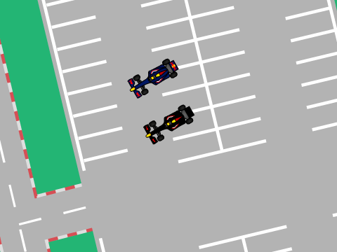 f1 driving
