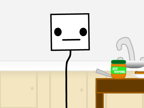 Bob makes a sandwich