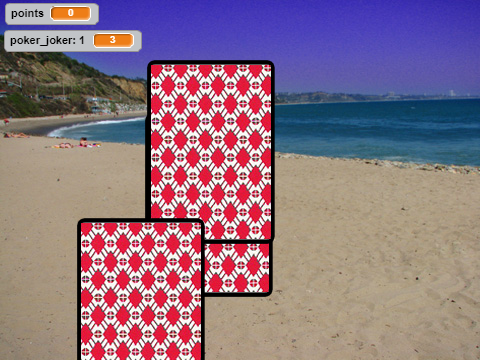 Poker card game