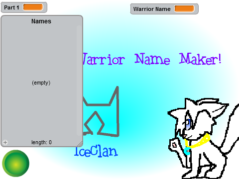 Tundrastar- Warrior Name Maker remix