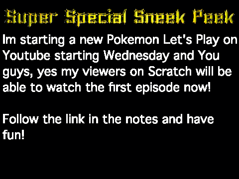 New Pokemon Let's Play!