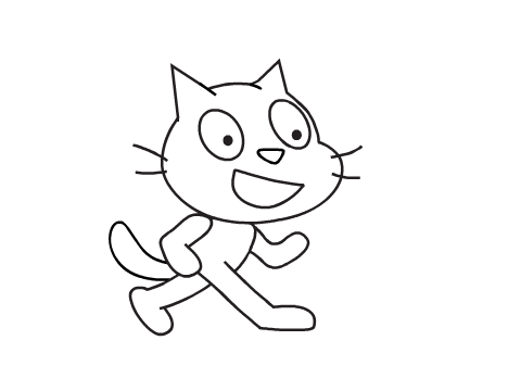 scratch cat CC OPEN