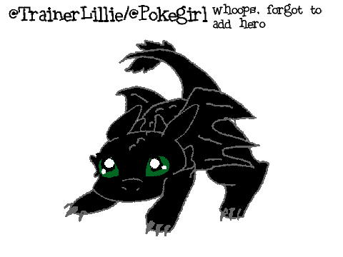 Dragon based on toothless?