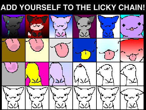 Add Yourself to the Licky Chain! remix (x14) remix