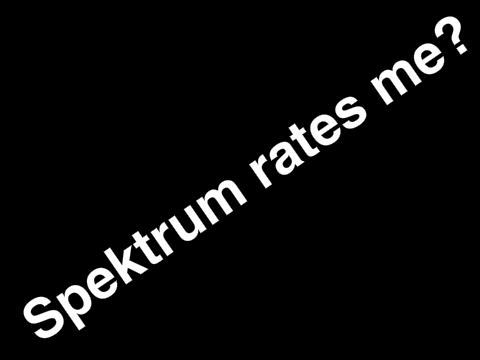 Spektrum Rates Me (sorta)