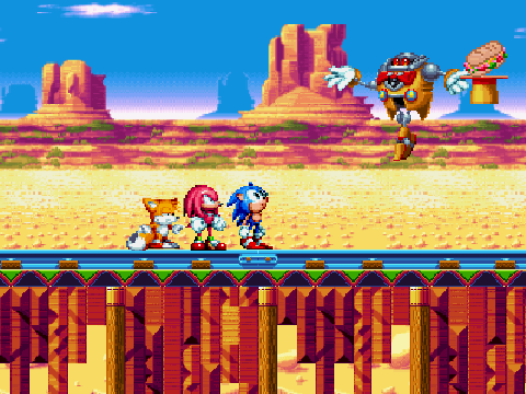 Sonic Mania Sprite Animation