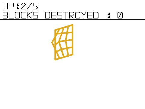 3D Block Destroying Simulator