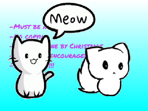 Cat Coloring Contest