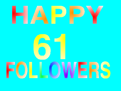 Happy 61 Followers! remix