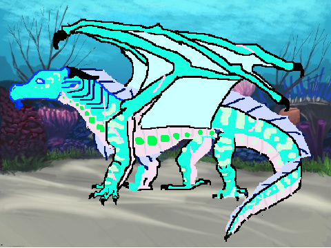 Dragon art trade with sandleaf