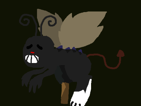The monster Of the haunted mansion RP