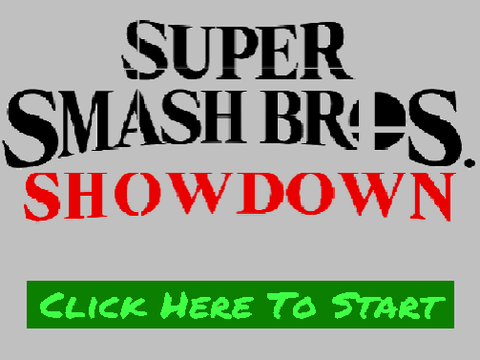 Super Smash Bros Showdown