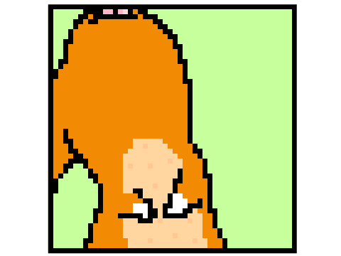 Ginger Tabby Cat Licky